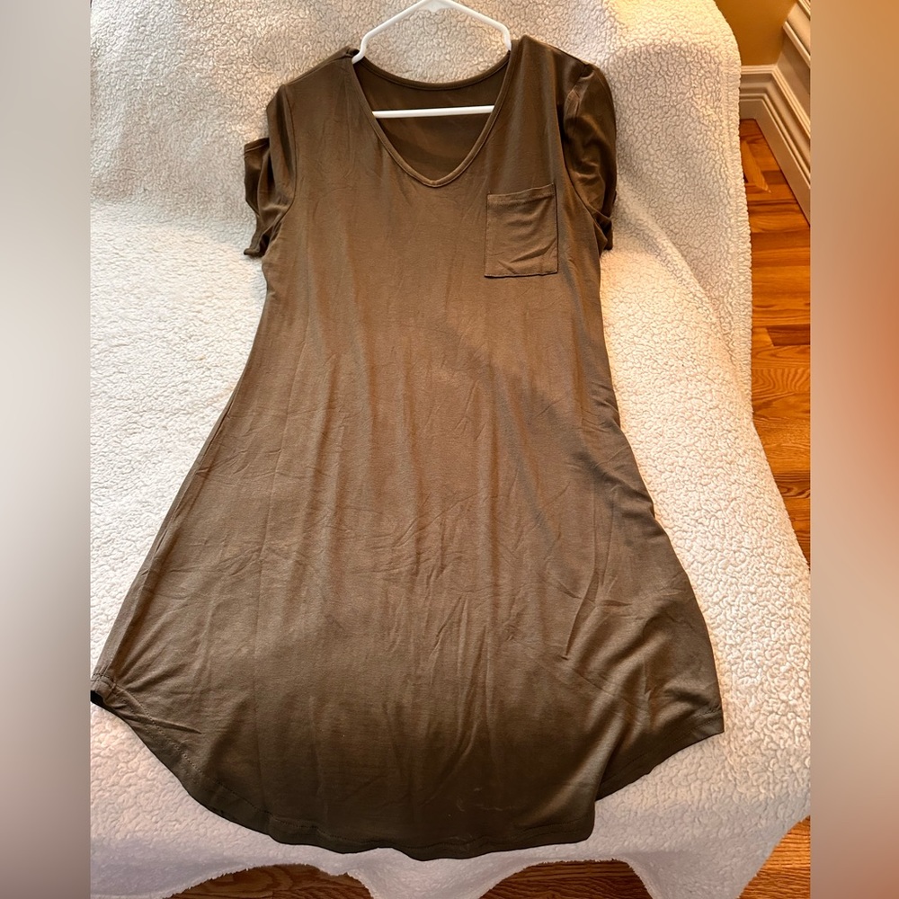 T-shirt dress.